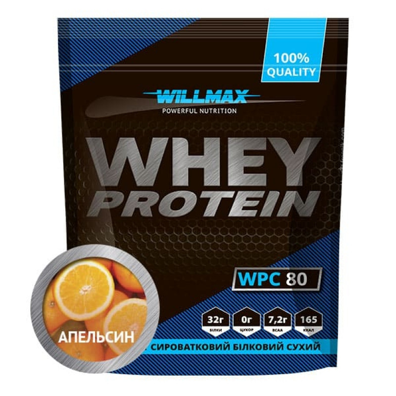 

Протеин Willmax Whey Protein 80% 920г Апельсин