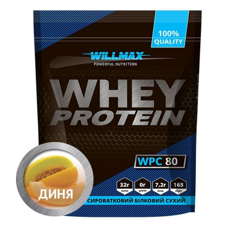 

Протеин Willmax Whey Protein 80% 920г Дыня