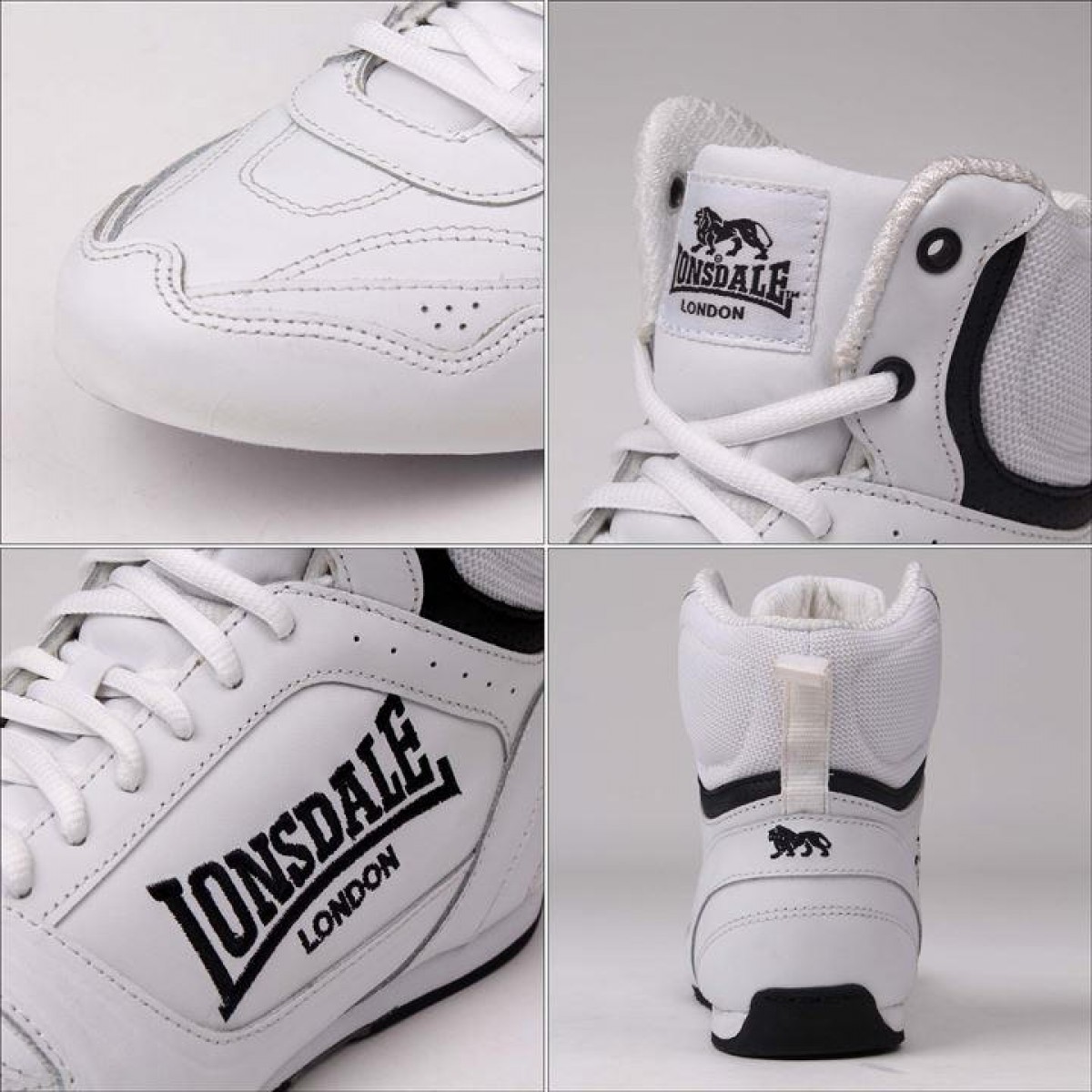 Lonsdale cruiser hi mens boxing clearance boots