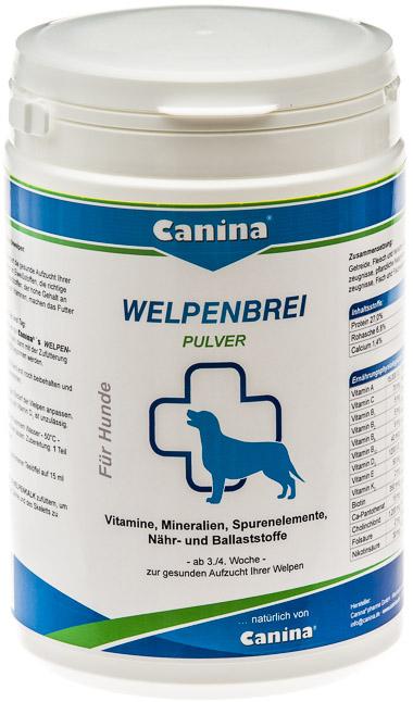 

Сухая каша для собак Canina Welpenbrei 600 г (4027565130603)