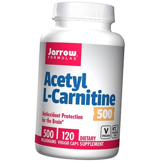 

Ацетил L Карнитин, Acetyl L-Carnitine 500, Jarrow Formulas 120вегкапс (02345005)