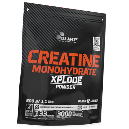 

Креатин Моногидрат, Creatine Monohydrate Xplode, Olimp Nutrition 500г Апельсин (31283014)