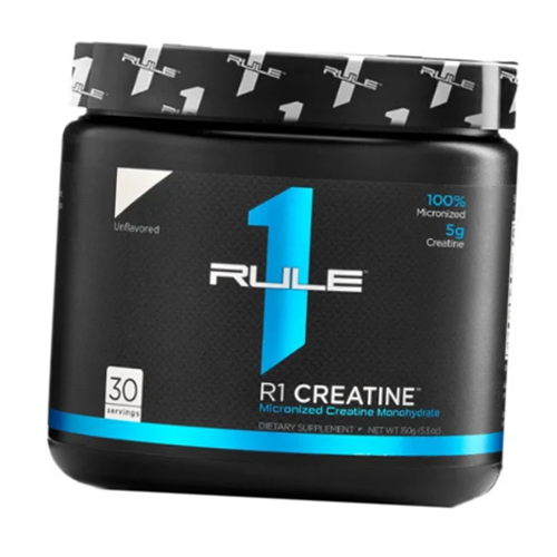 

Креатин Моногидрат, Micronized Creatine, Rule 1 150г Без вкуса (31408001)