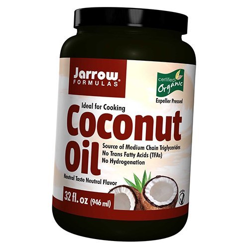 

Органическое Кокосовое Масло, Без Запаха, Coconut Oil, Jarrow Formulas 946мл (05345002)