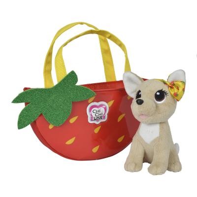 

Мягкая детская игрушка Simba Chi Chi Love Чихуахуа Фешн Фруктова мода Полуниця із сумочко (5893156)