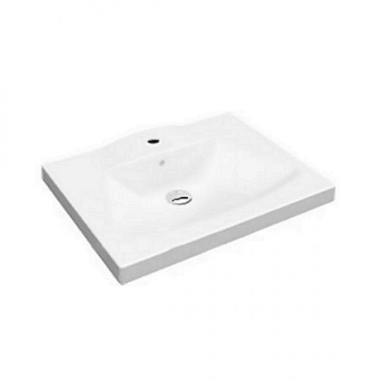 

Керамическая раковина прямоугольная 50х65см IDEVIT Vega 2801-0505 белая (49993)