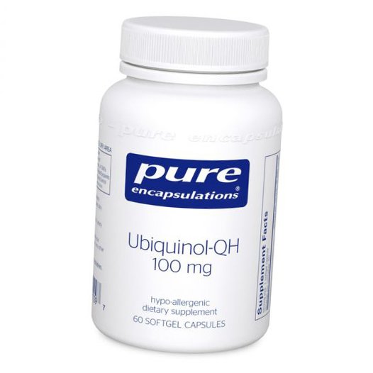 

Убихинол Канека, Ubiquinol-QH 100, Pure Encapsulations 60гелкапс (70361018)