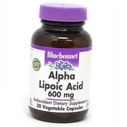 

Антиоксидант Bluebonnet Nutrition Alpha Lipoic Acid 600 30вегкапс (70393008)