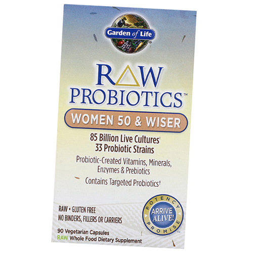 

Raw Probiotics Women 50 and Wiser Garden of Life 90вегкапс (69473005)