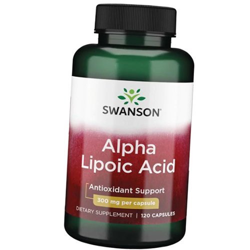 

Альфа Липоевая кислота, Alpha Lipoic Acid 300, Swanson 120капс (70280012)
