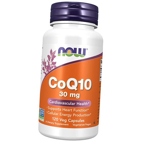 

Коензим Q10, COQ10 30, Now Foods 120вегкапс (70128034)