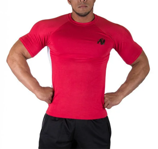 

Футболка Stretch Gorilla Wear Один размер Красный