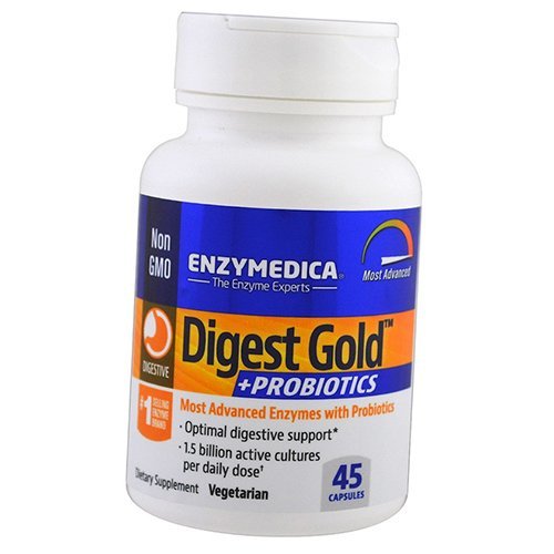 

Digest Gold + Probiotics Enzymedica 45капс (69466002)
