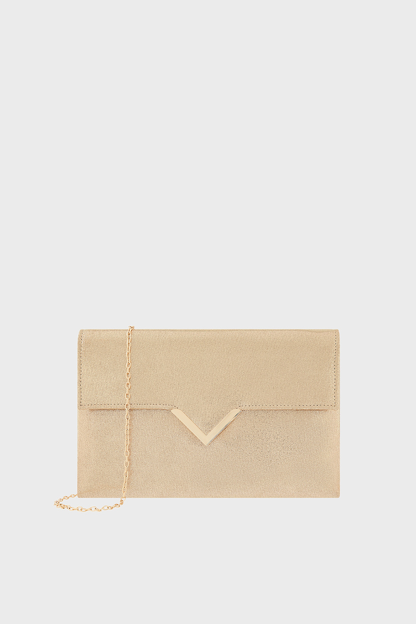 

Женский золотистый клатч NATALIE ENVELOPE Accessorize OS 890664