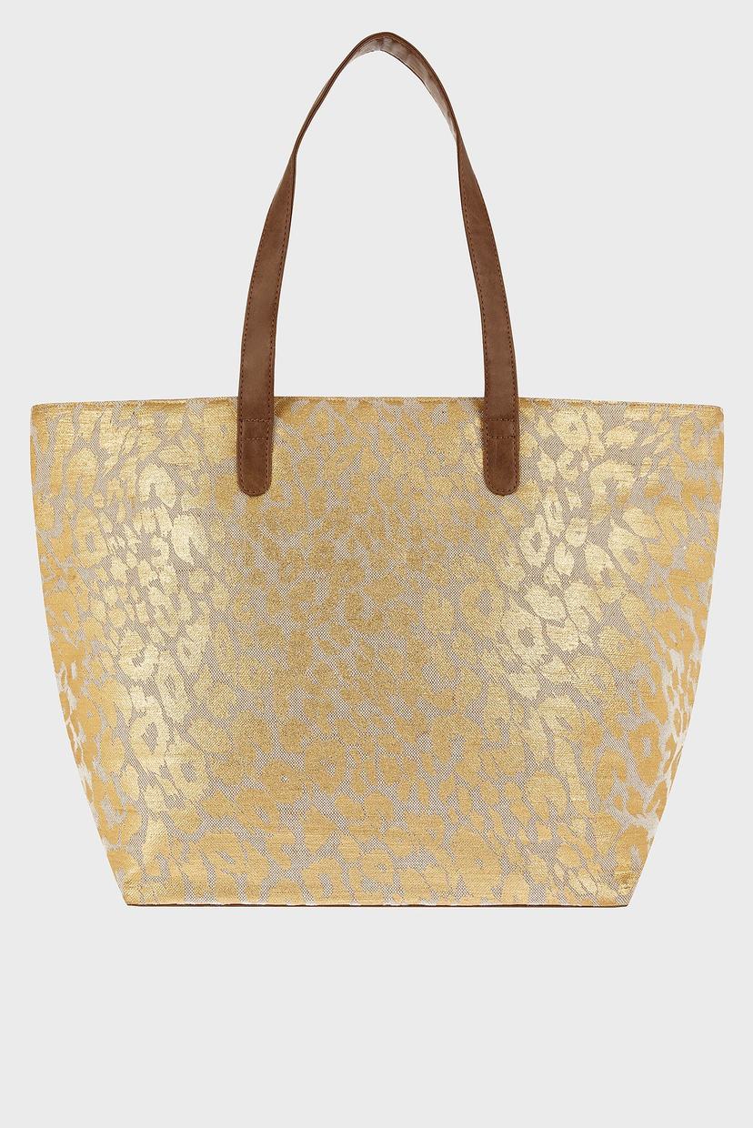 

Женская золотистая сумка Lakshmi Print Tote Accessorize OS 890155