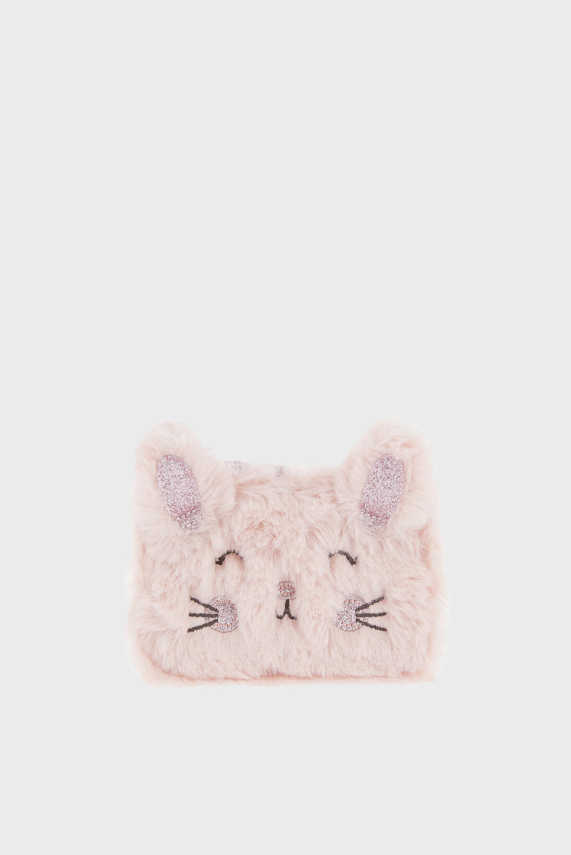 

Детский розовый кошелек BUNNY FLUFFY PURSE Accessorize OS 983177