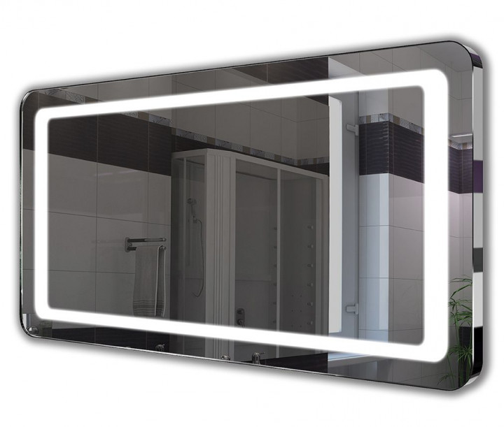 

Зеркало J-MIRROR Adele Inox Gloss 45х60 см с LED подсветкой (39539)
