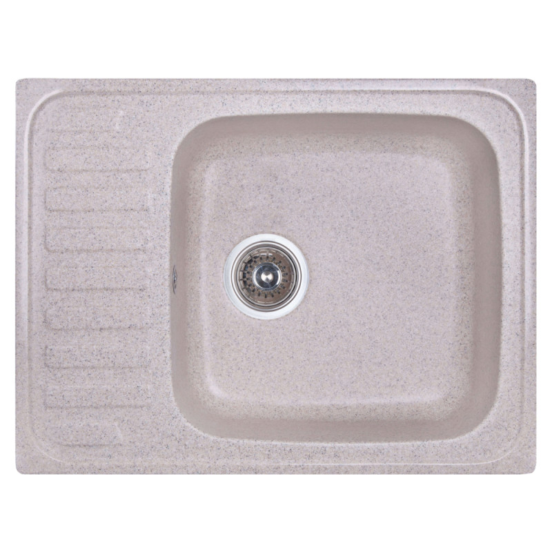 

Кухонная мойка гранитная прямоугольная Fosto 6449 kolor 300 FOS6449SGA300 бежевая (песочная) (54552)