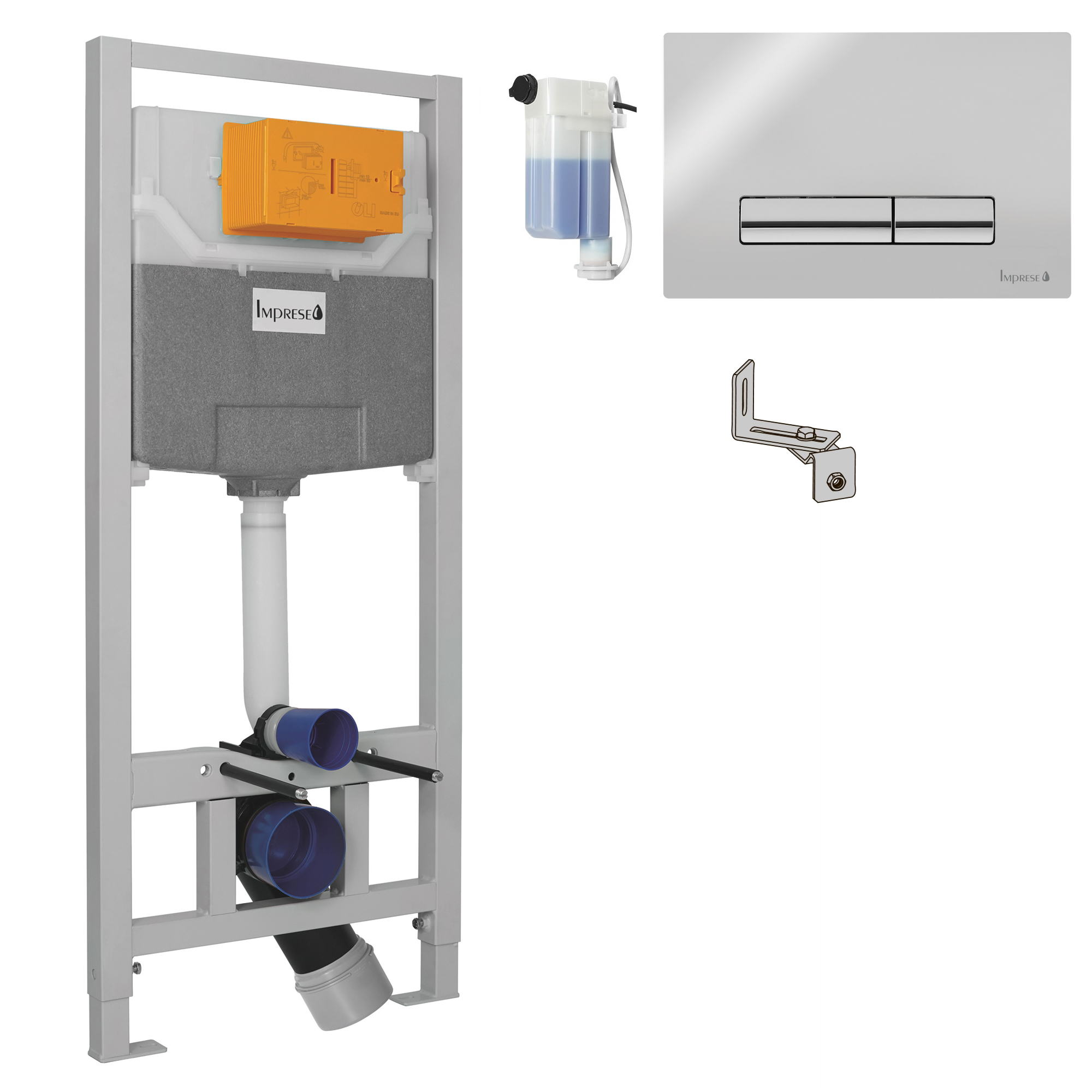 

Комплект инсталляции Imprese 3в1 (PANI хром) i9120OLIpure (49564)