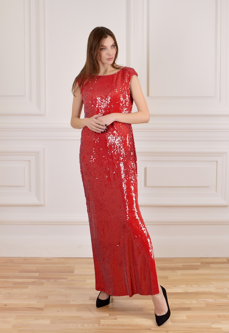 

Платье Dolcedonna Элизабет 46/48 красное СК-20804