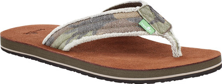 

Мужские вьетнамки, сланцы Sanuk Fraid Not Thong Sandal Camo Canvas 44