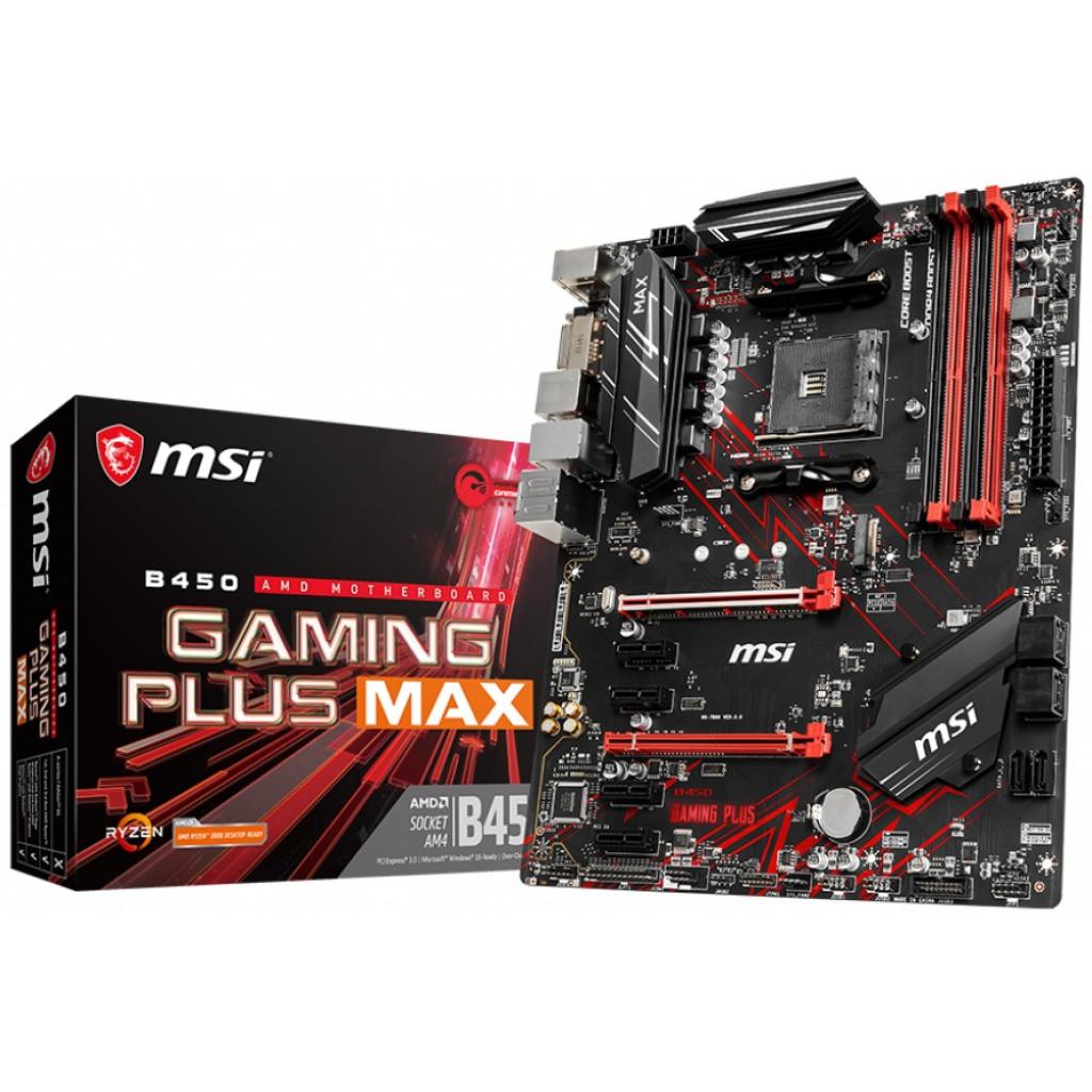 

Материнская плата MSI B450 GAMING PLUS MAX