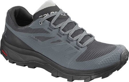 

Женские кроссовки Salomon OUTline GTX Hiking Shoe Stormy Weather/Black/Lunar Rock Mesh/Synthetic 36