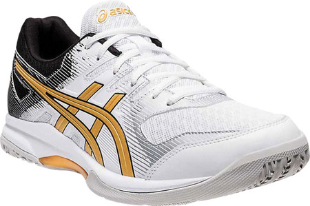 

Мужские кроссовки ASICS GEL-Rocket 9 Indoor Sport Shoe White/Pure Gold 48