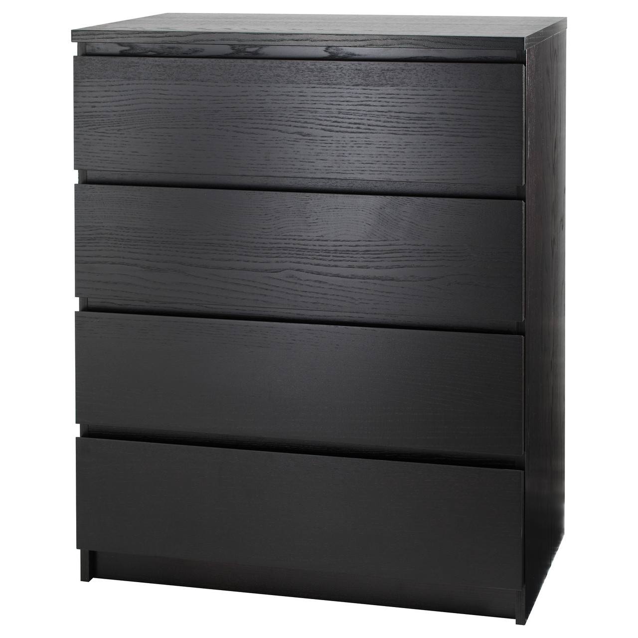 

Комод с 4 ящиками IKEA (ИКЕА) MALM черно-коричневый (501.033.45)