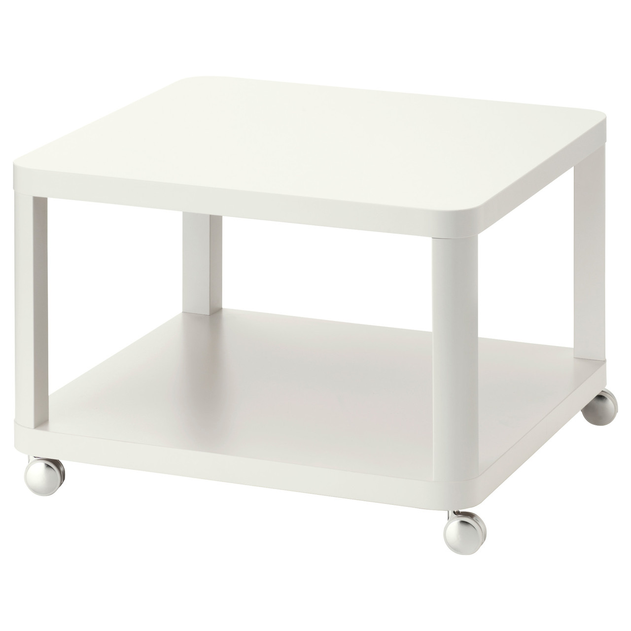 

Журнальный стол IKEA (ИКЕА) TINGBY на колесиках белый (202.959.25)
