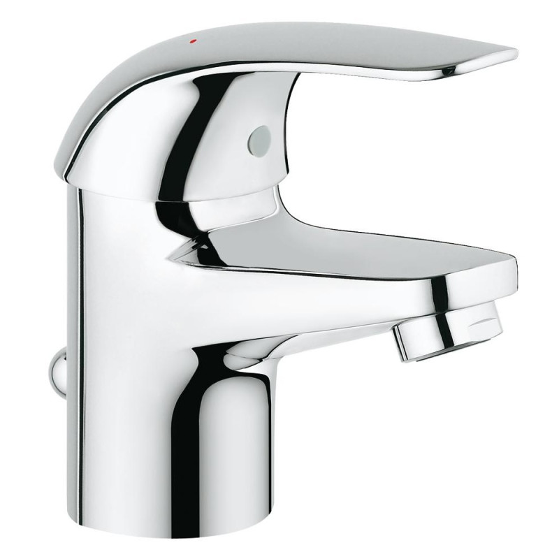 

Смеситель для раковины с донным клапаном GROHE EUROECO 23262000 хром (46187)