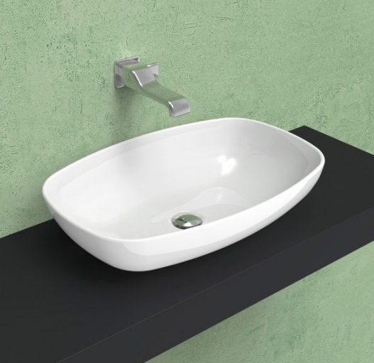 

Раковина накладная Flaminia Nuda, white glossy (ND60A RAL9016)