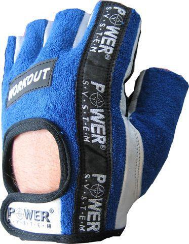 

Перчатки для фитнеса и тяжелой атлетики Power System Workout PS-2200 XXL, Blue