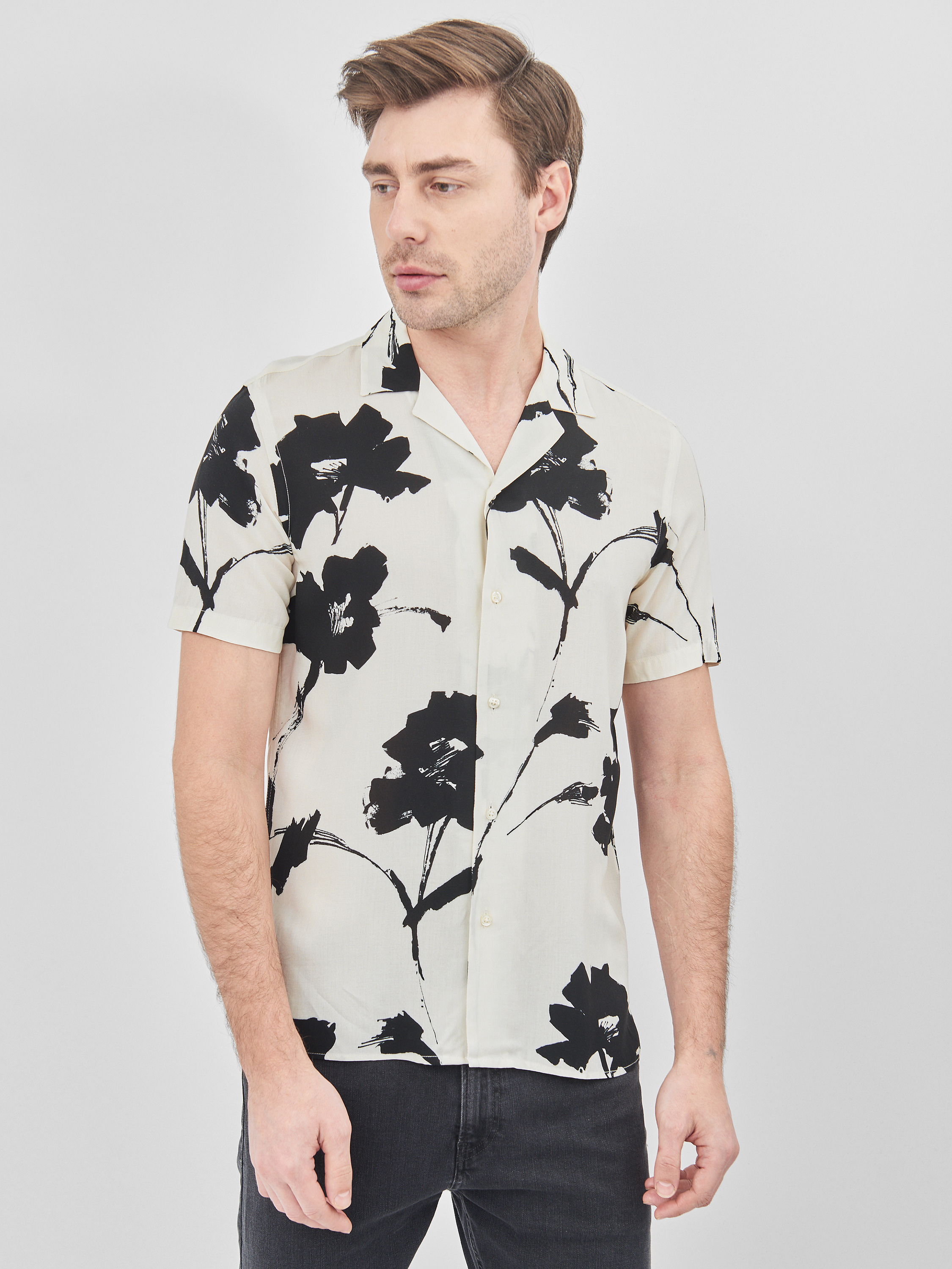 

Рубашка Zara 1928/310/712 S Молочная