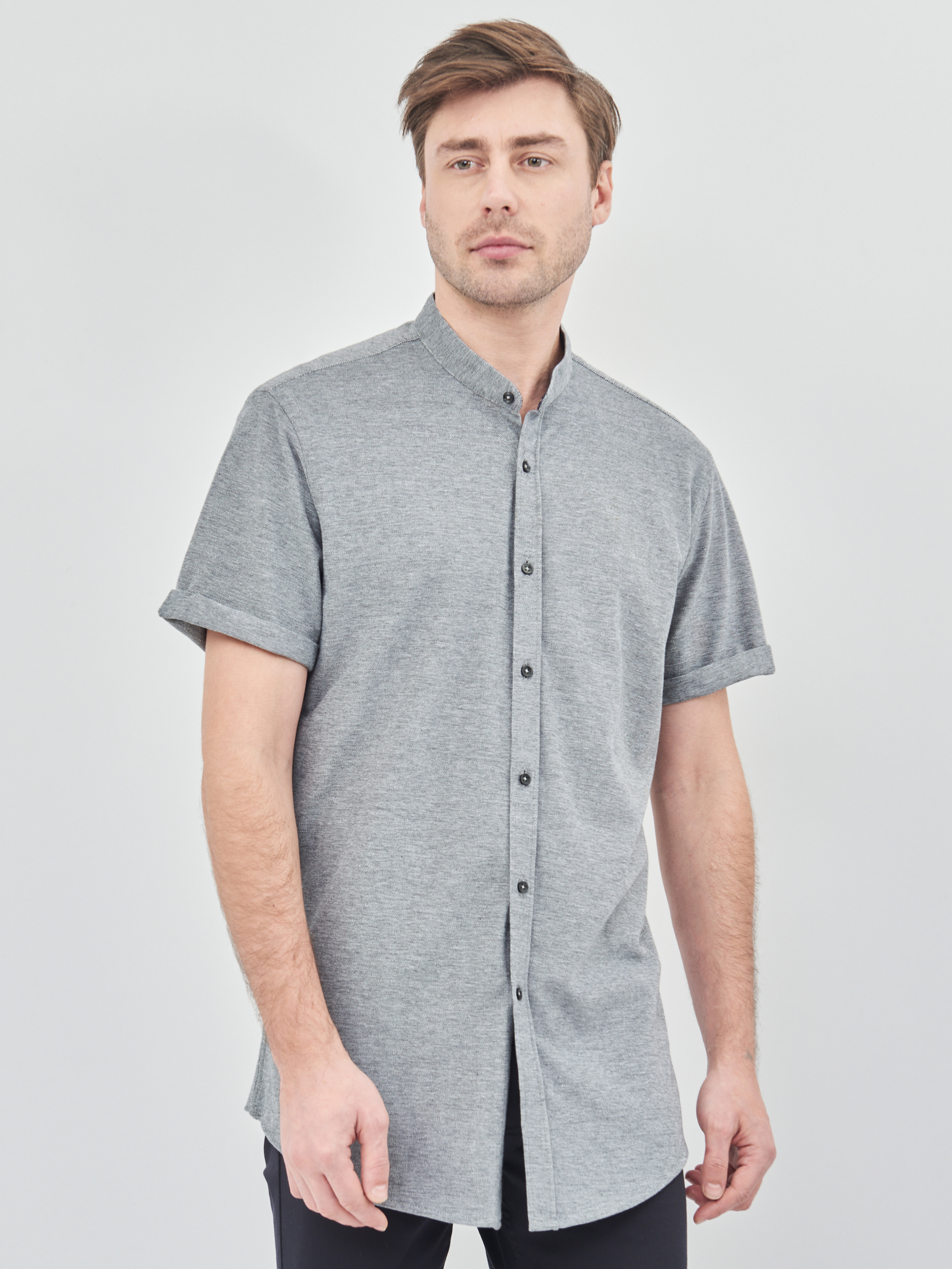 

Рубашка Zara 6264/420/803 XL Серая
