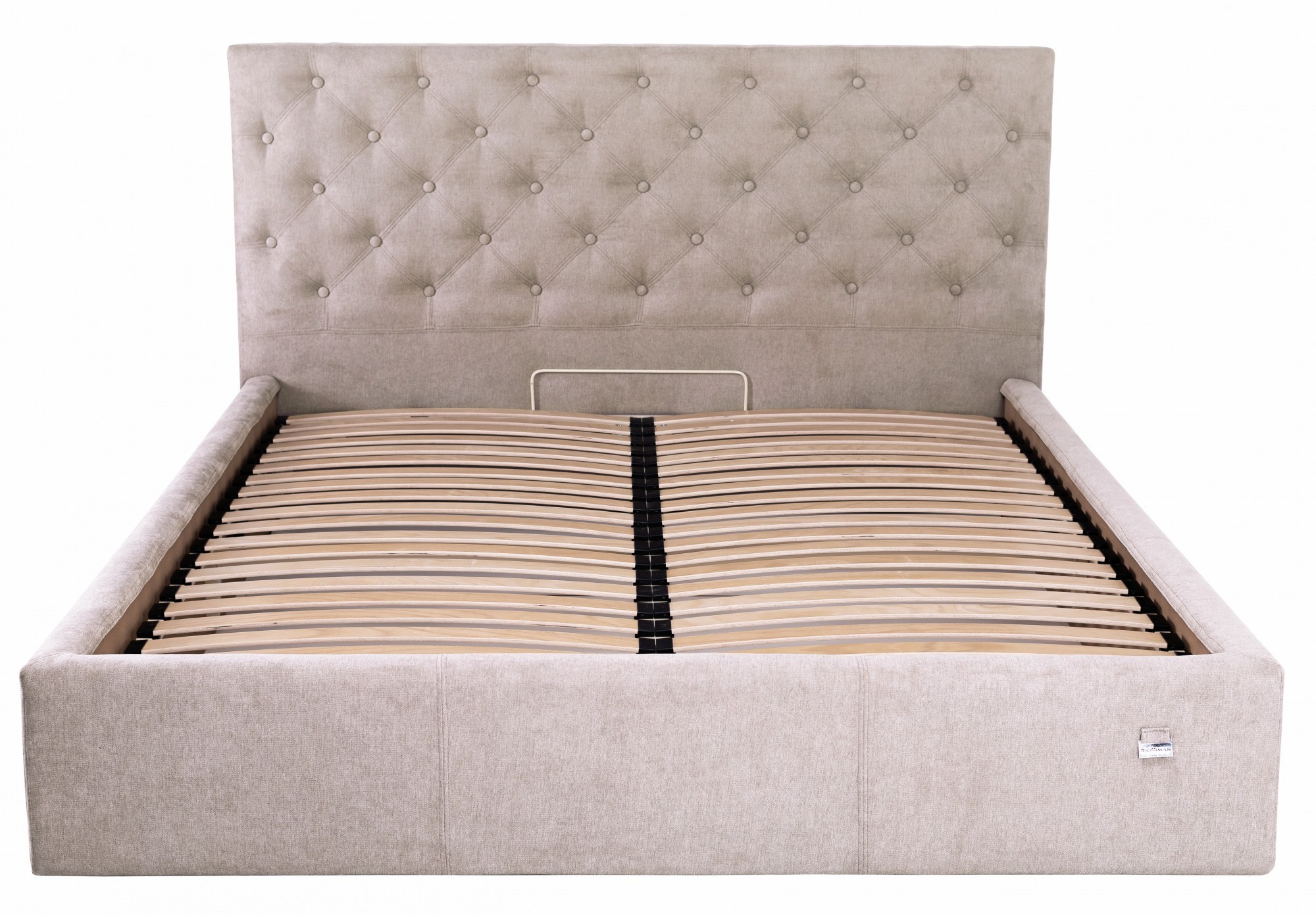 

Кровать Двуспальная Coventry Comfort 160 х 200 см Мисти Mocco С подъемным механизмом и нишей для белья Серая
