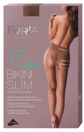 

Колготки женские Bikini Slim корректирующие бикини (15 Den), Duna, бежевые (размер 3) (12-69774)