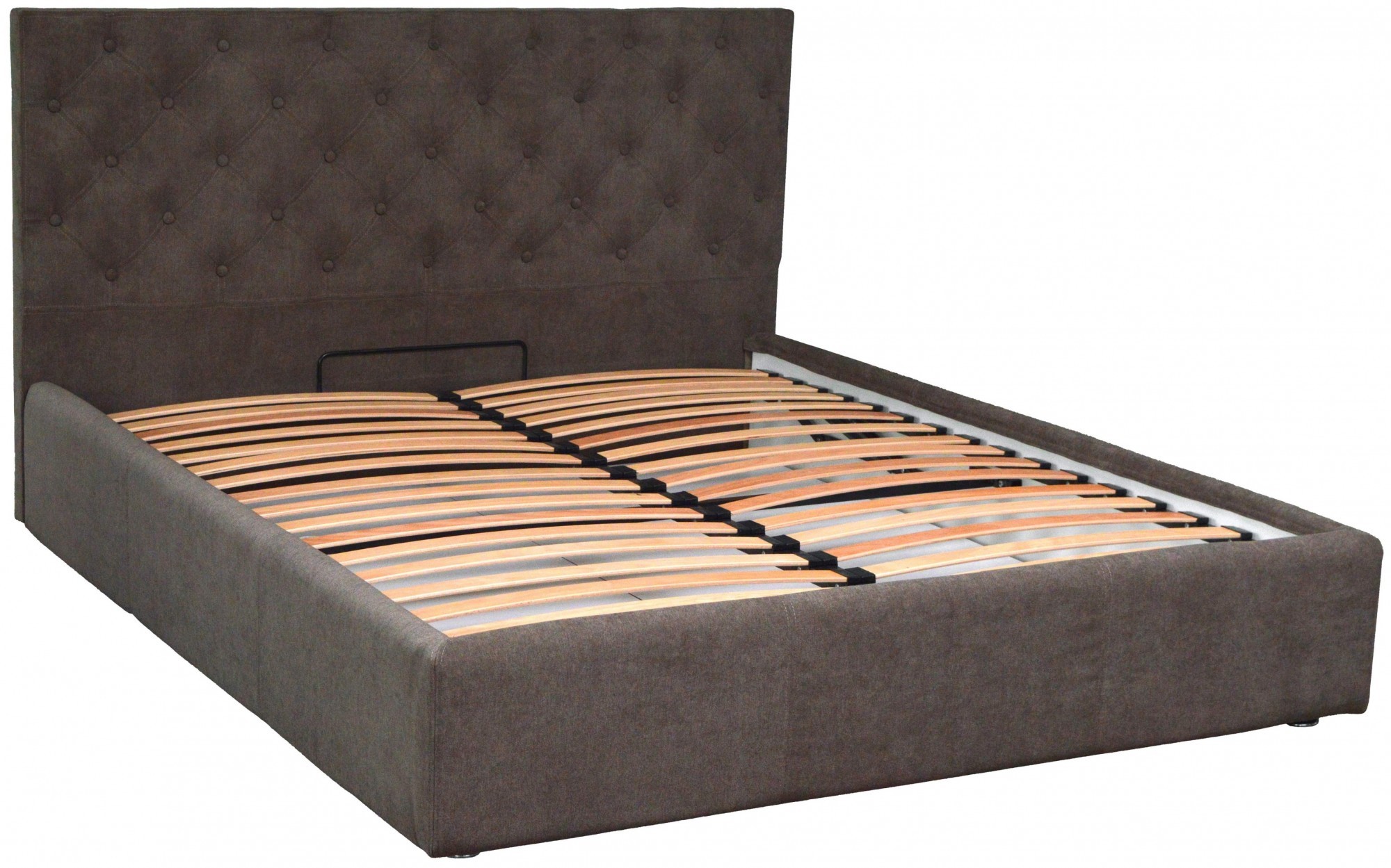 

Кровать Двуспальная Coventry Comfort 180 х 190 см Miss 08 С подъемным механизмом и нишей для белья Темно-серая