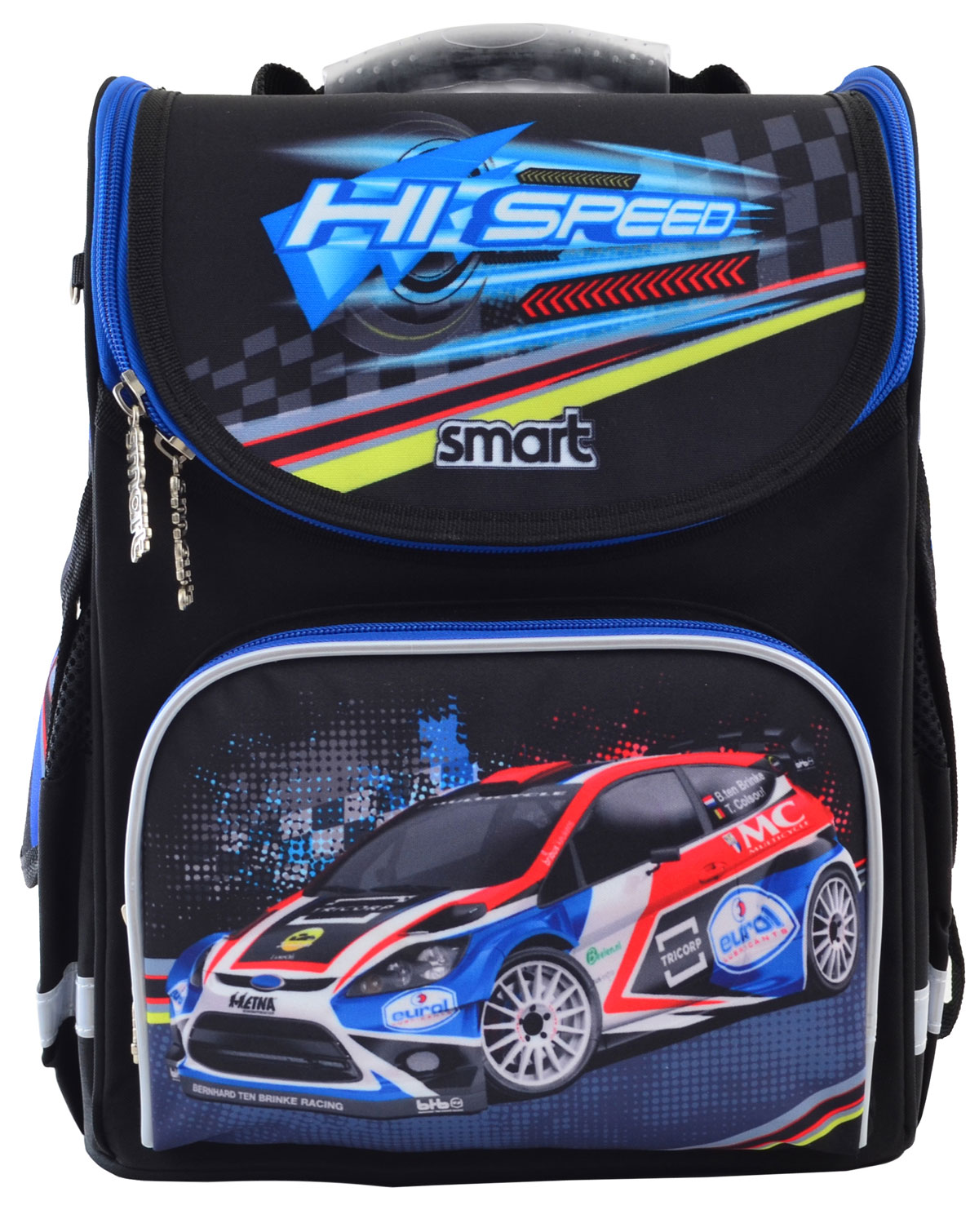 

Рюкзак школьный, каркасный Hi Speed (12 л), Smart (12-69043)