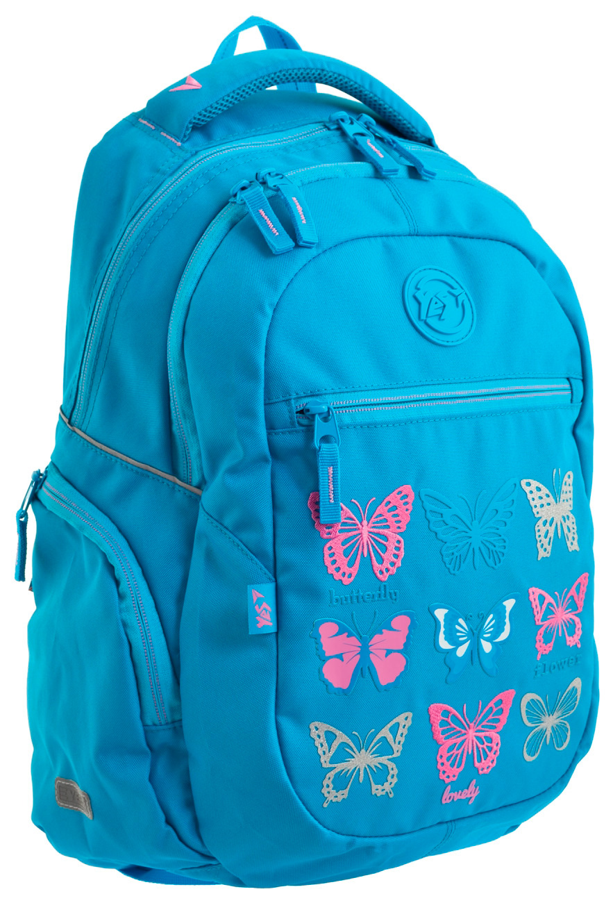

Рюкзак школьный T-23 Butterfly mood (20л), Yes (12-69279)