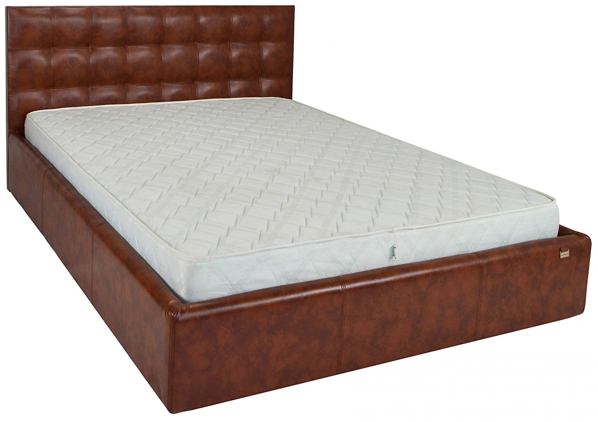 

Кровать Двуспальная Chester Comfort 180 х 190 см Мадрас Whisky С подъемным механизмом и нишей для белья Коричневая