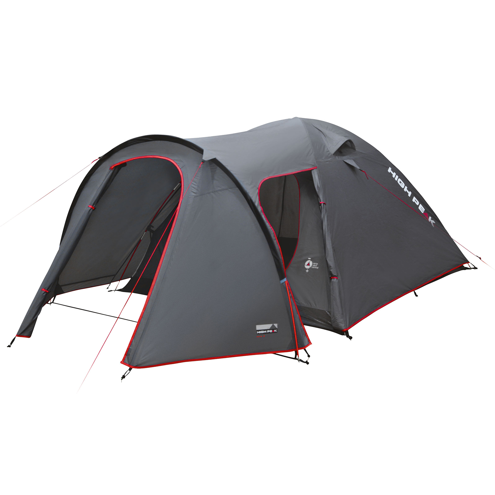 

Палатка High Peak Kira 3 Dark Grey/Red
