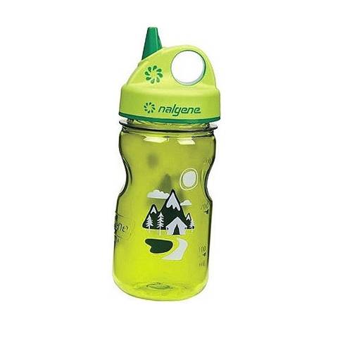 

Бутылка Grip-n-Gulp Nalgene 350мл ЗеленыйТропинка (09273008)