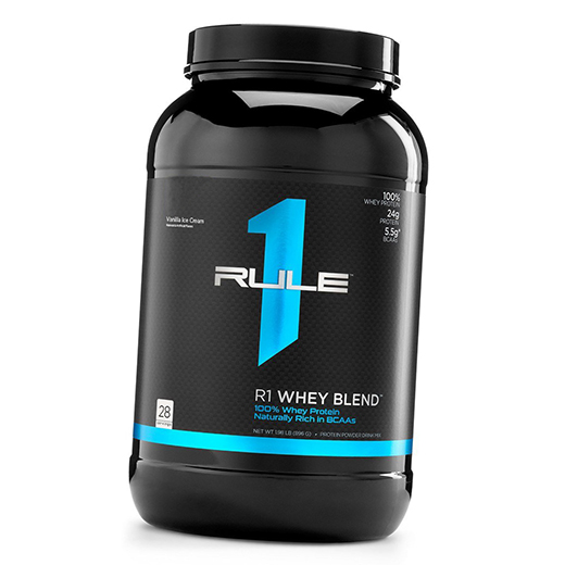 

Сывороточный протеин, Whey Blend, Rule 1 908г Карамель с солью (29408004)