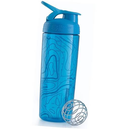 

Шейкер SportMixer Sleek Blender Bottle 820мл Аква (09234006)