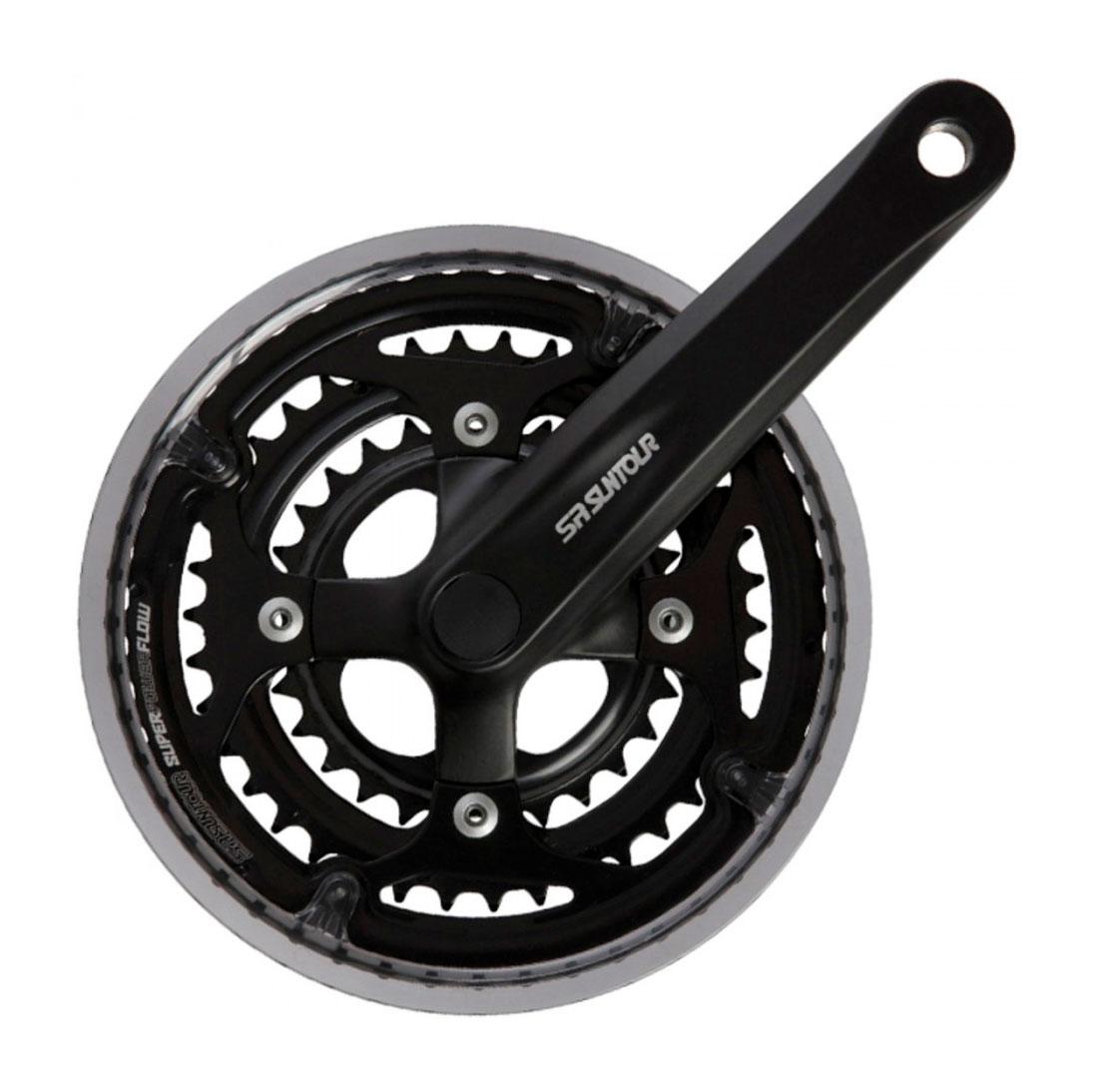 

Система SR Suntour XCT CW16-XCE-T312PBSG 42-34-24Т 170 мм Черная
