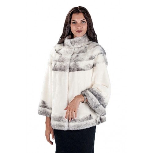

Женская Шуба Муза Белый-Крестовка Скандинавская Норка, Женская Шуба Муза Белый-Крестовка Скандинавская Норка 48
