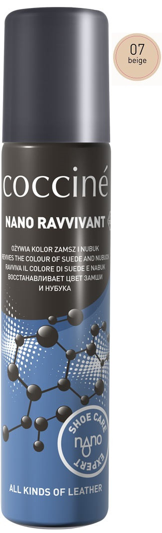 

Спрей для замши и нубука Coccine RAVVIVANT NANO Бежевый 100мл 55/19/100/07