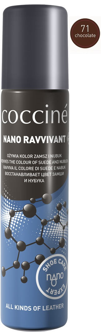 

Спрей для замши и нубука Coccine RAVVIVANT NANO Шоколад 100мл 55/19/100/71