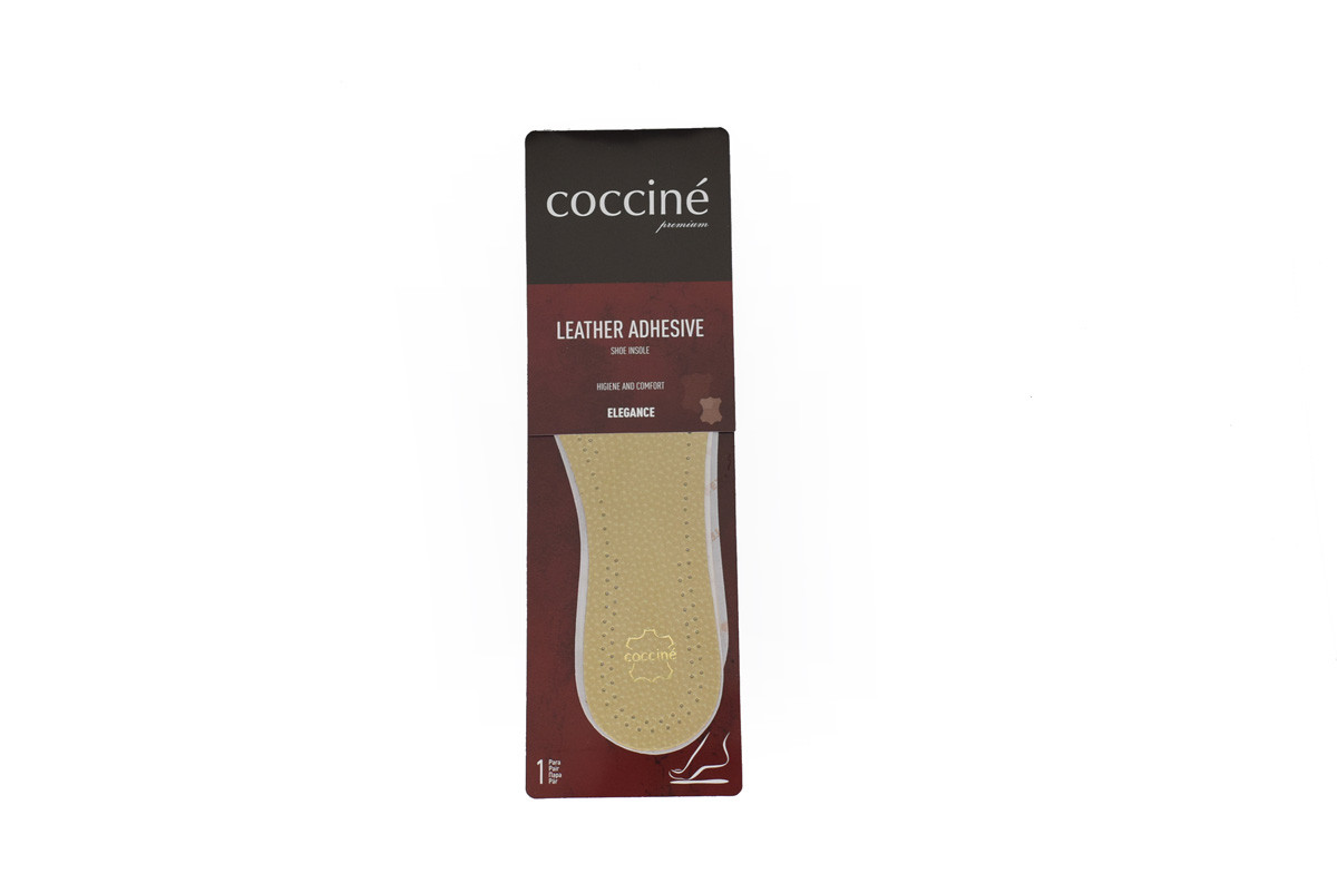 

Стельки кожаные клеящиеся Coccine LEATHER ADHESIVE размер 37 665/51/37